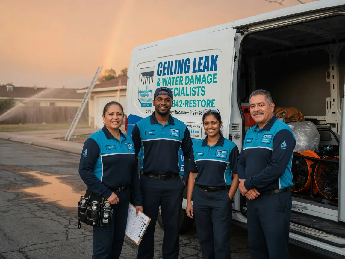 Ceiling Leak Cleanup company in Norman, NC