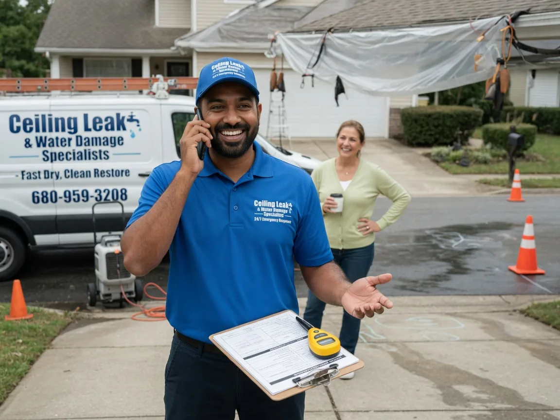 Ceiling Leak Cleanup Norman, NC FAQs